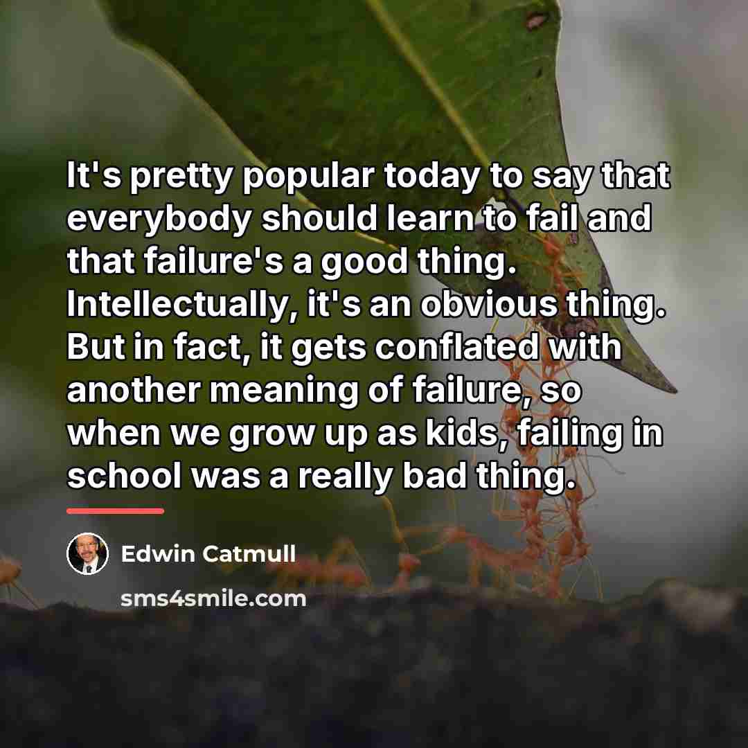 “It's pretty popular today to say that everybody should learn…” quote by Edwin Catmull