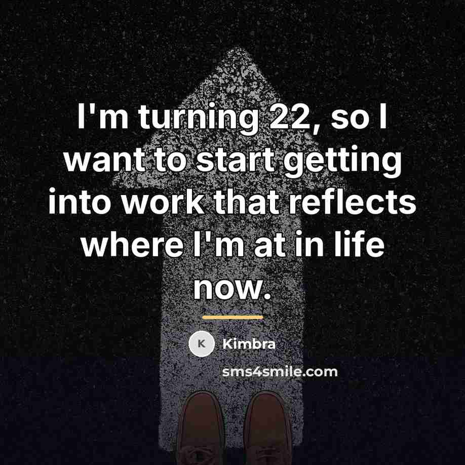 “I'm turning 22, so I want to start getting into…” quote by Kimbra