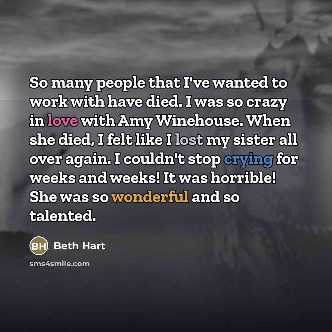 “So many people that I've wanted to work with have…” quote by Beth Hart