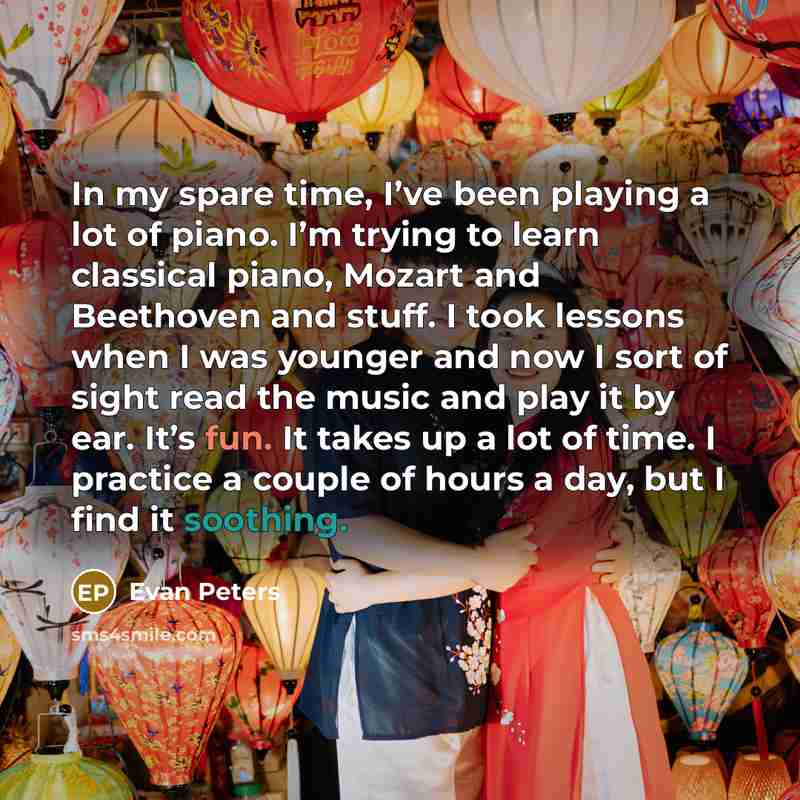 “In my spare time, I’ve been playing a lot of…” quote by Evan Peters