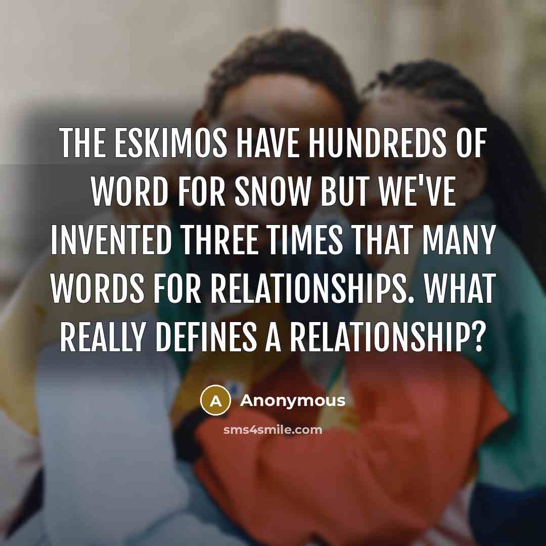 “The Eskimos have hundreds of word for snow but we've…” quote by Anonymous