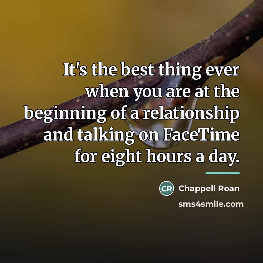 “It's the best thing ever when you are at the…” quote by Chappell Roan