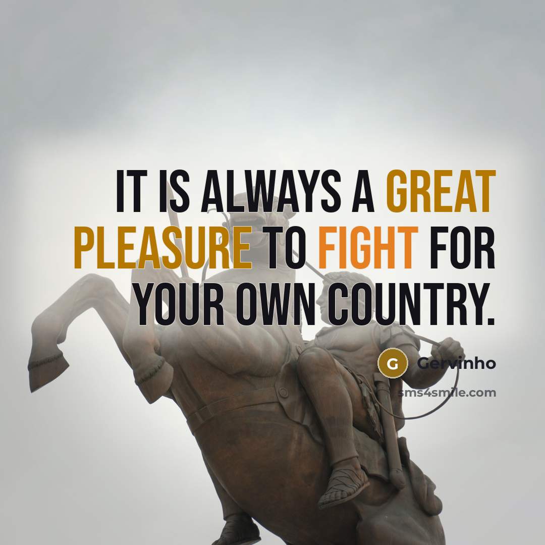 “It is always a great pleasure to fight for your…” quote by Gervinho