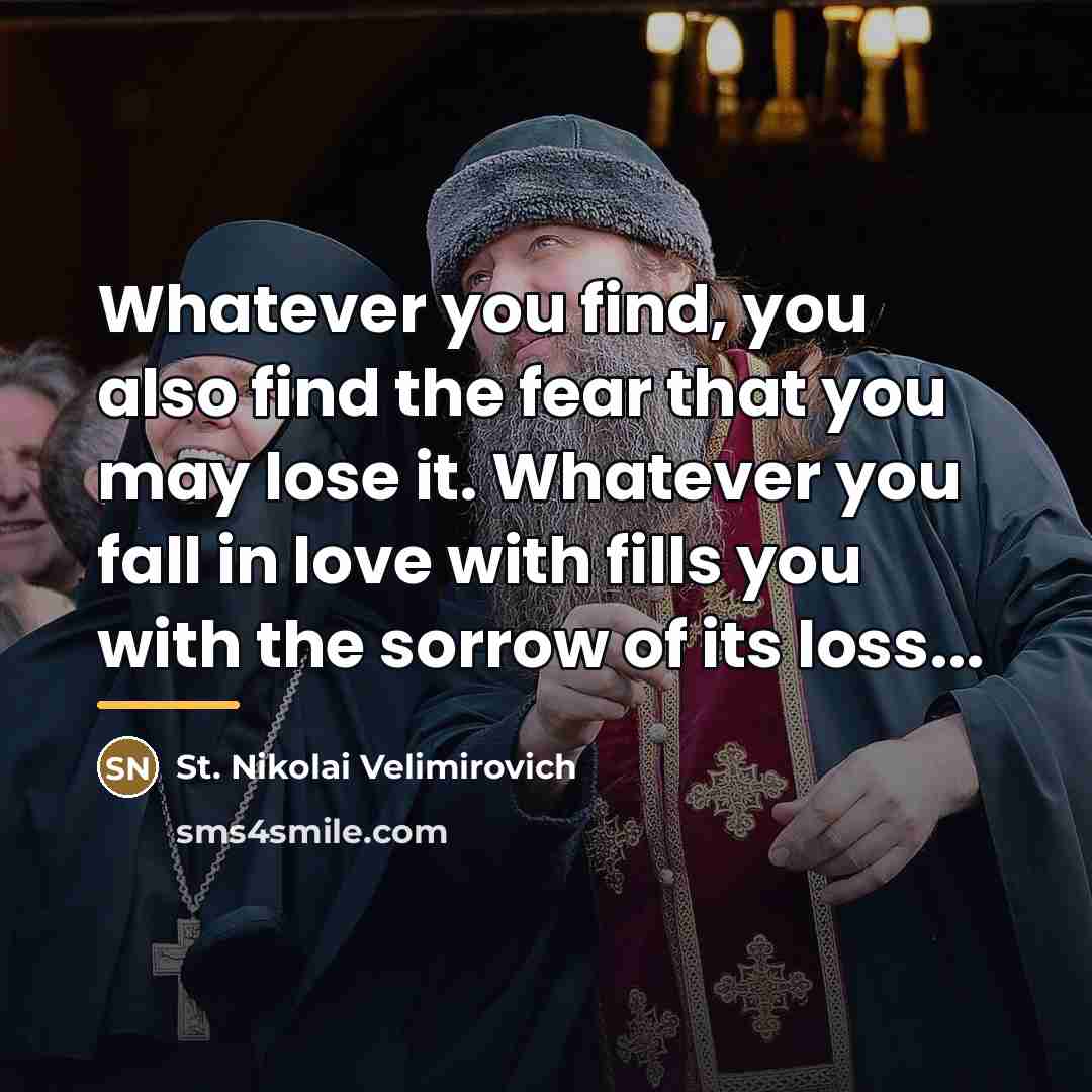 “Whatever you find, you also find the fear that you…” quote by Anonymous