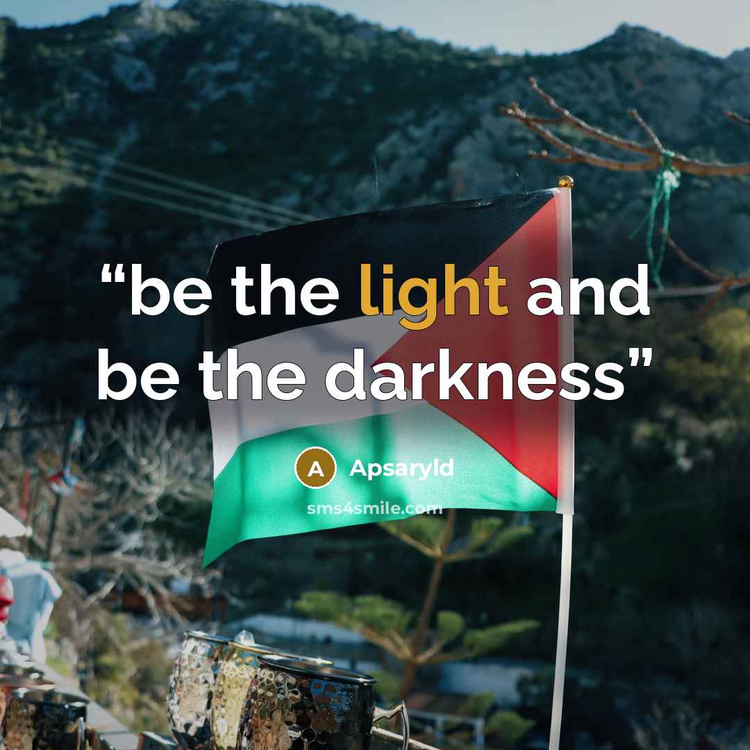 “be the light and be the darkness” quote by Apsaryld
