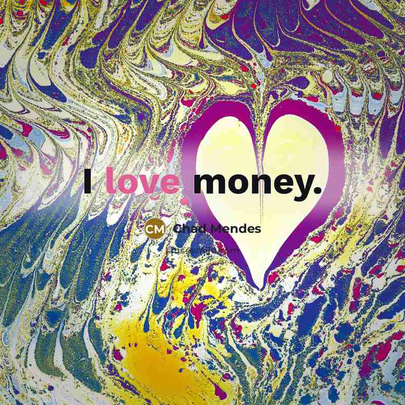 “I love money.…” quote by Chad Mendes
