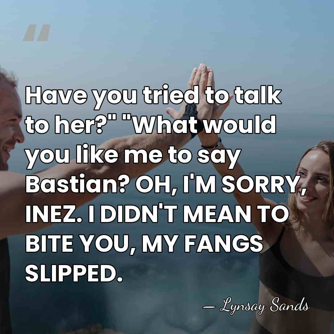 Have you tried to talk to her?" "What would you like me&hellip; - Lynsay Sands