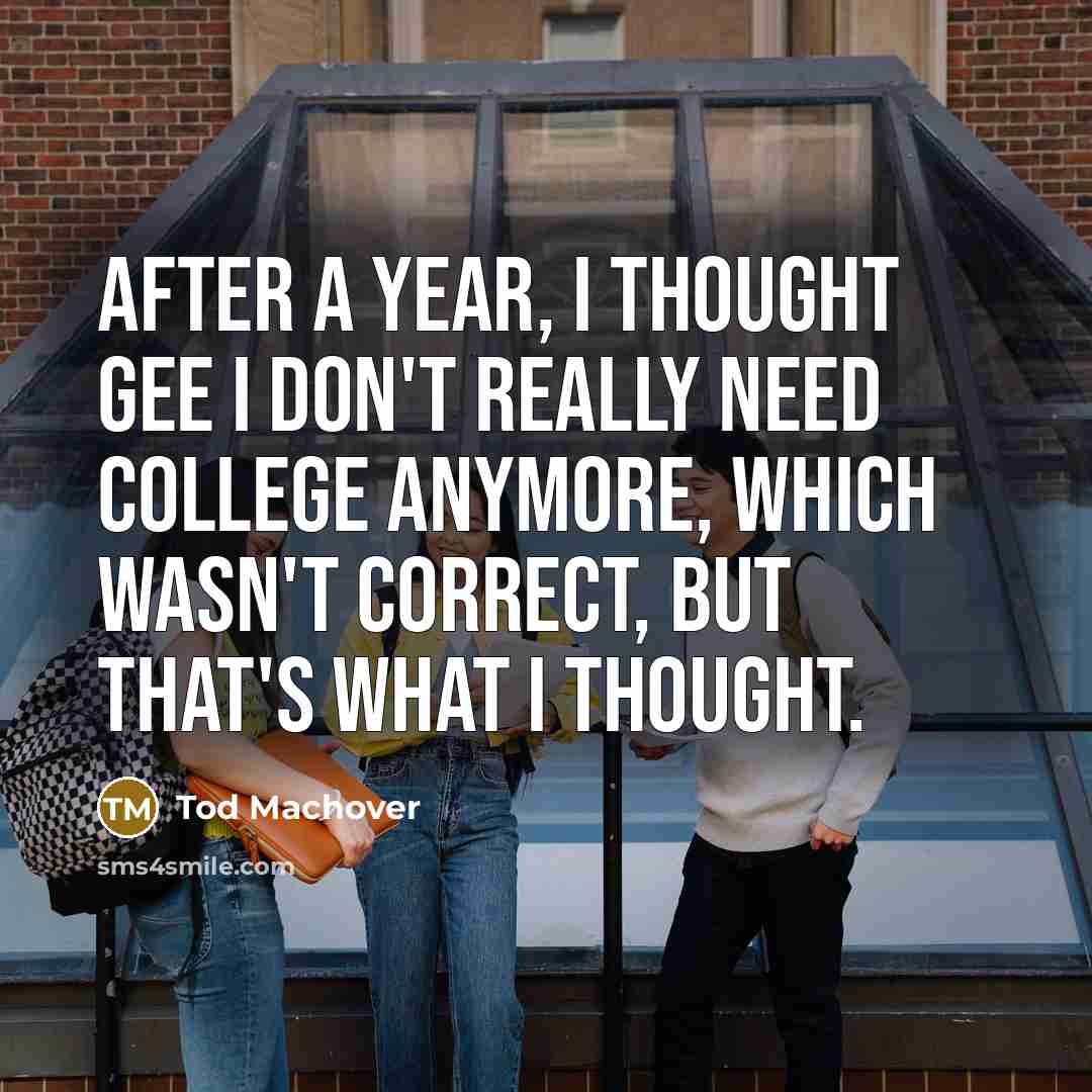 “After a year, I thought gee I don't really need…” quote by Tod Machover