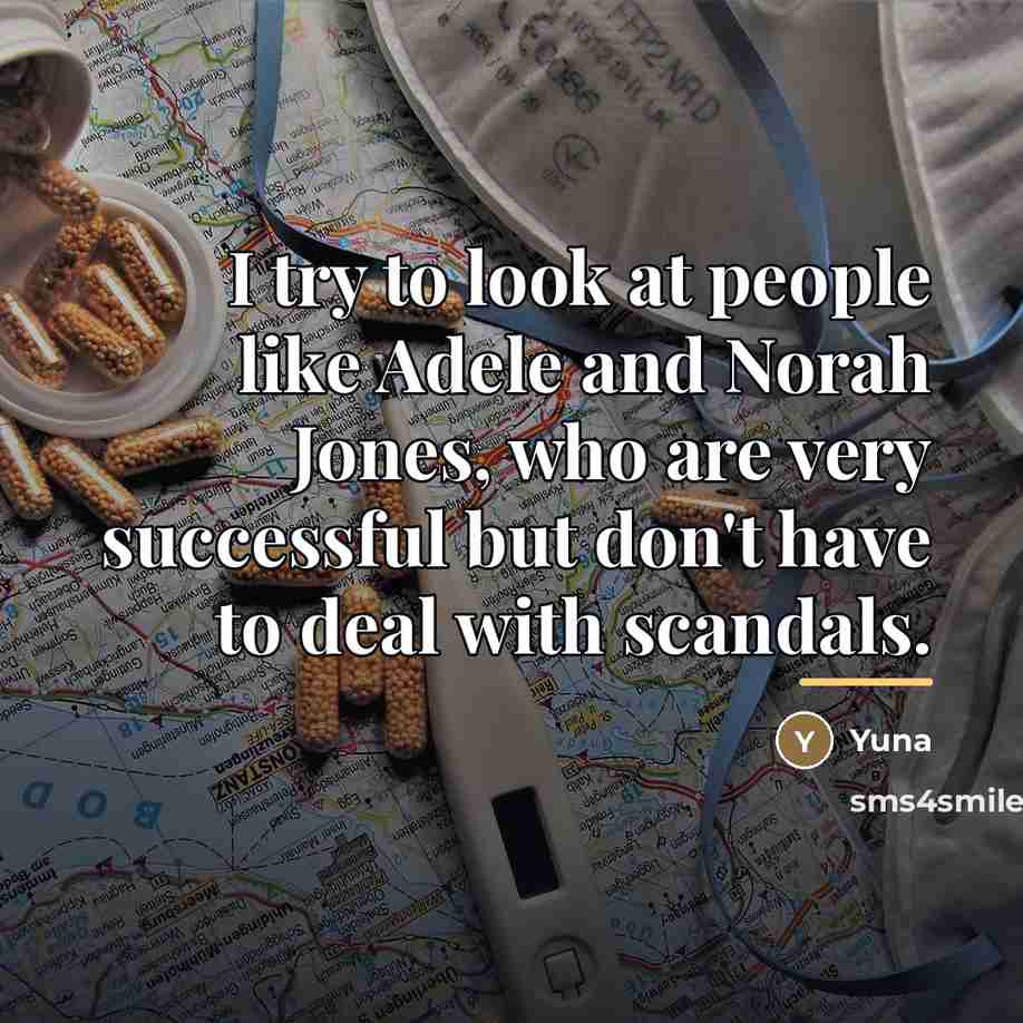 “I try to look at people like Adele and Norah…” quote by Yuna