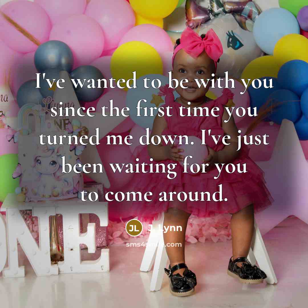 “I've wanted to be with you since the first time…” quote by J. Lynn