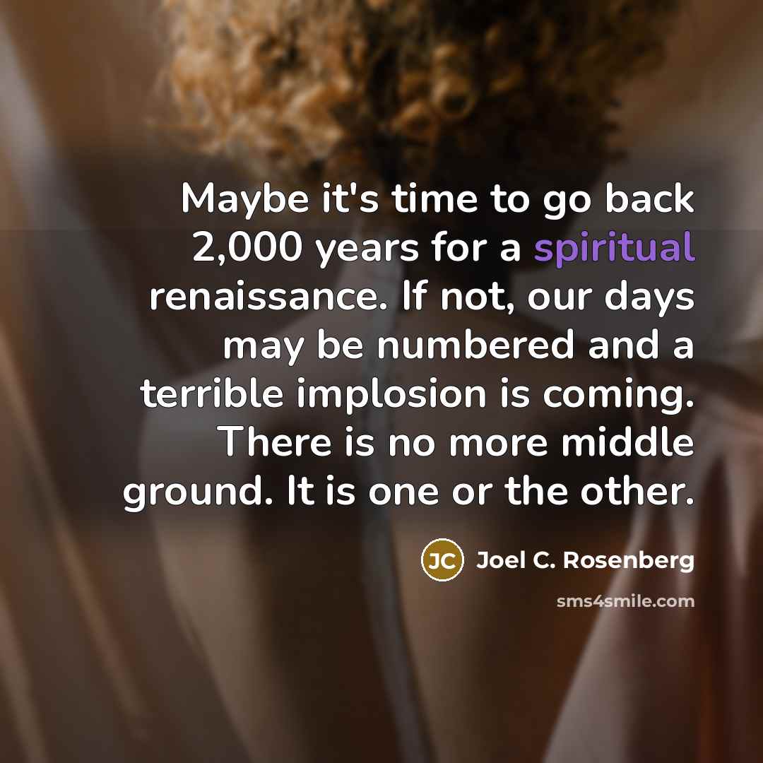 “Maybe it's time to go back 2,000 years for a…” quote by Joel C. Rosenberg