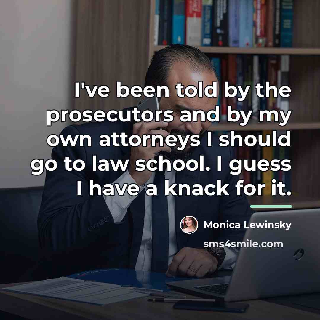 “I've been told by the prosecutors and by my own…” quote by Monica Lewinsky