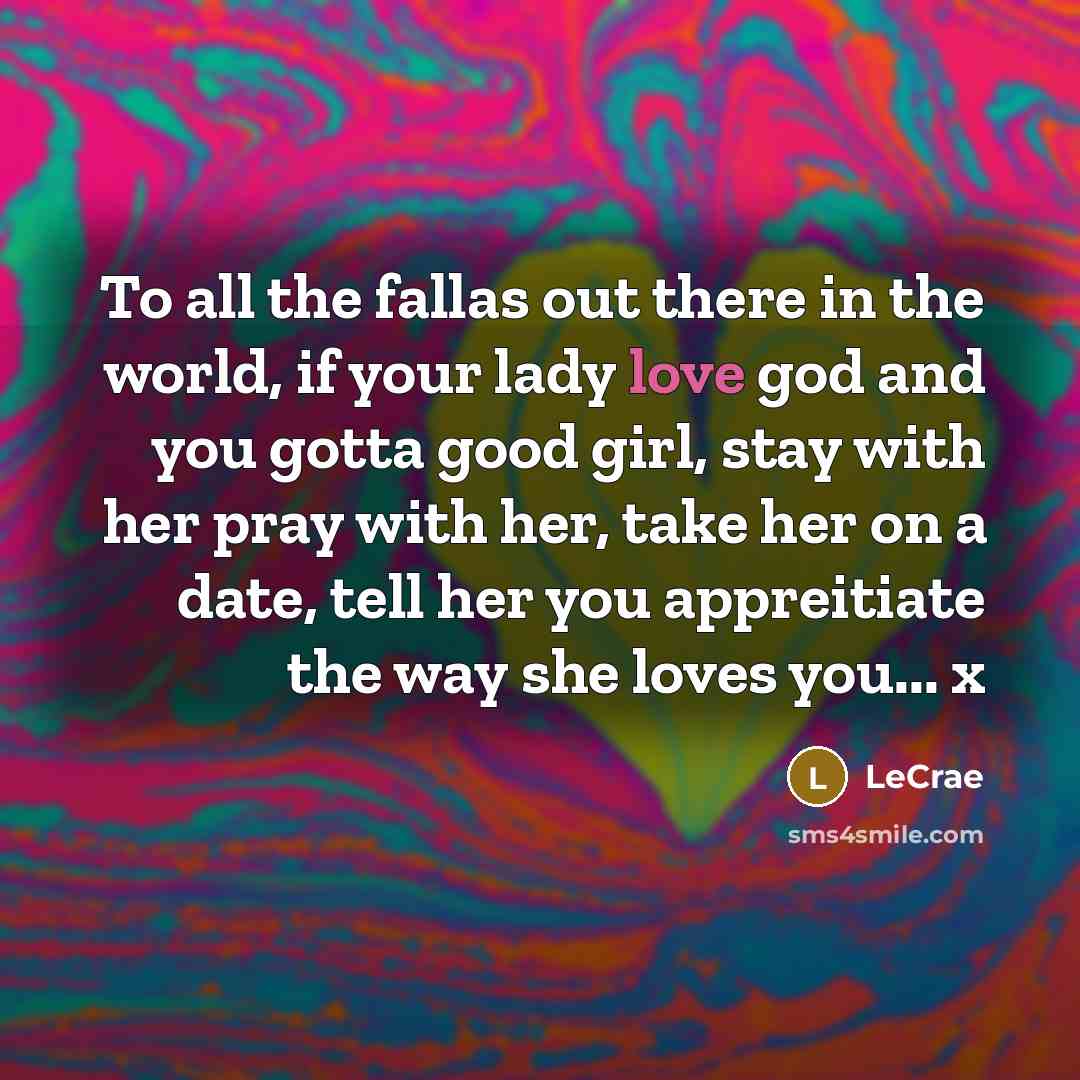 “To all the fallas out there in the world, if…” quote by Lecrae