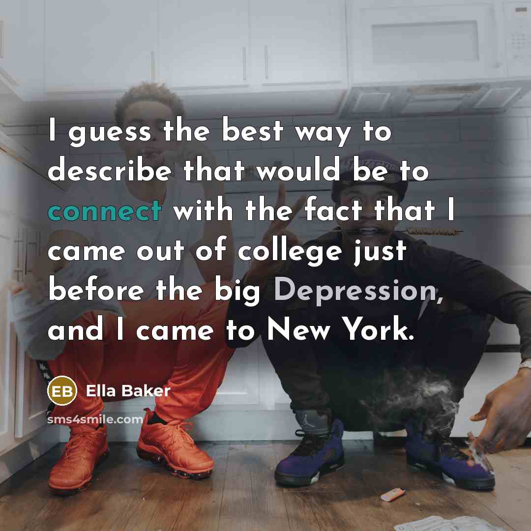 “I guess the best way to describe that would be…” quote by Ella Baker