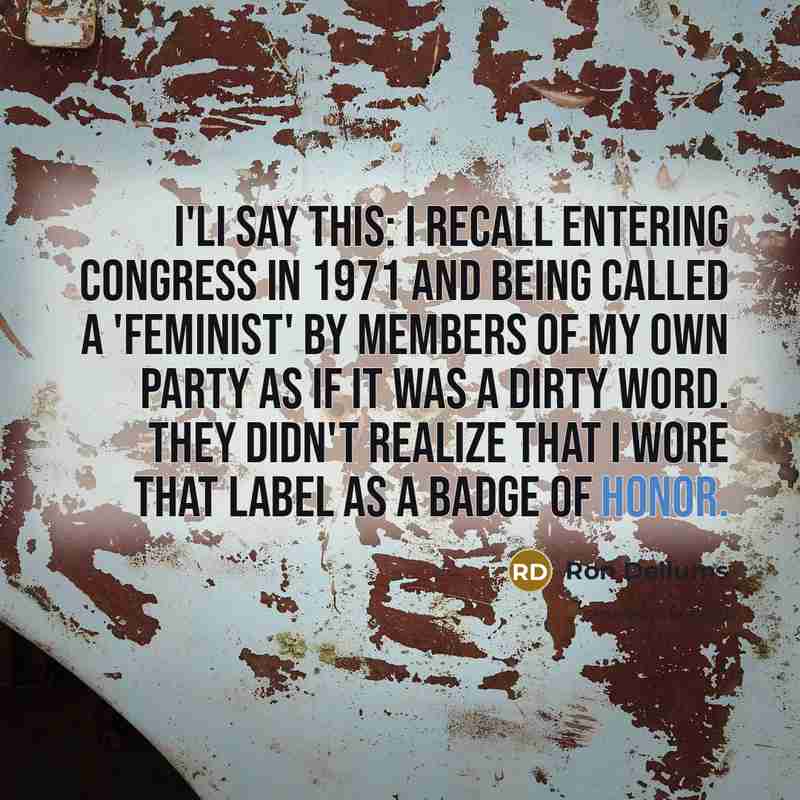 “I'lI say this: I recall entering Congress in 1971 and…” quote by Ron Dellums