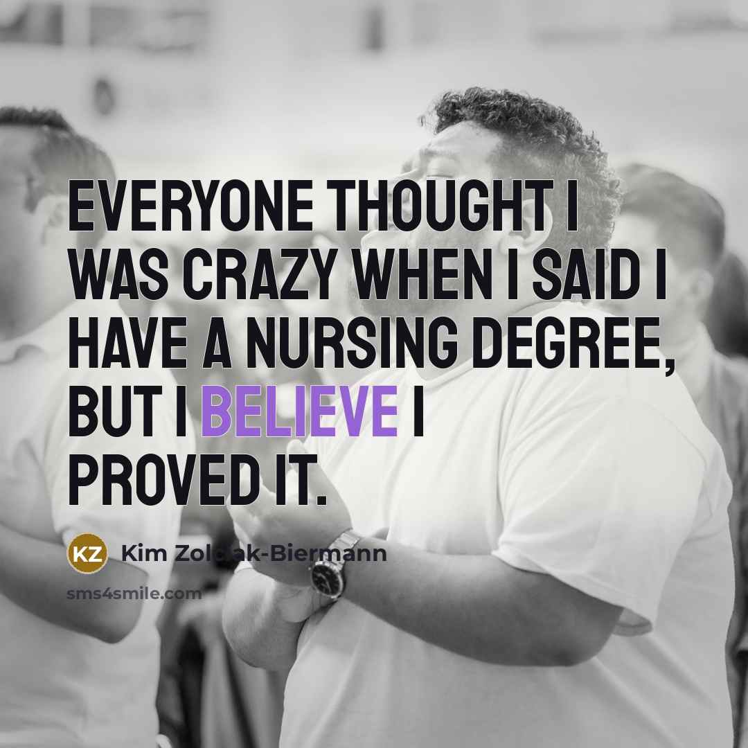 “Everyone thought I was crazy when I said I have…” quote by Kim Zolciak-Biermann
