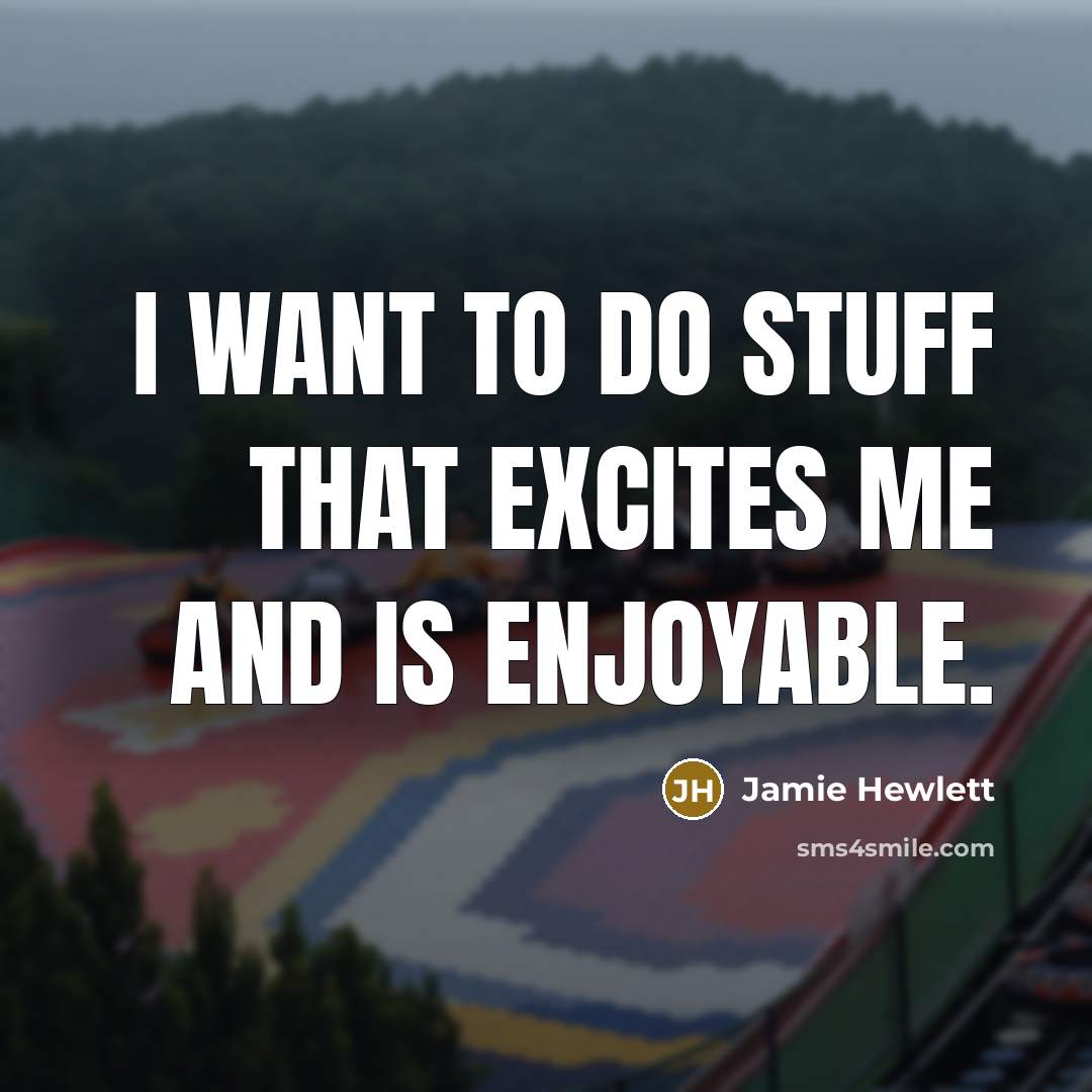 “I want to do stuff that excites me and is…” quote by Jamie Hewlett