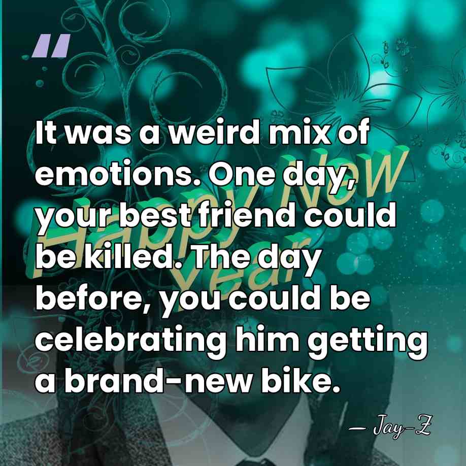 It was a weird mix of emotions. One day, your best friend&hellip; - Jay-Z