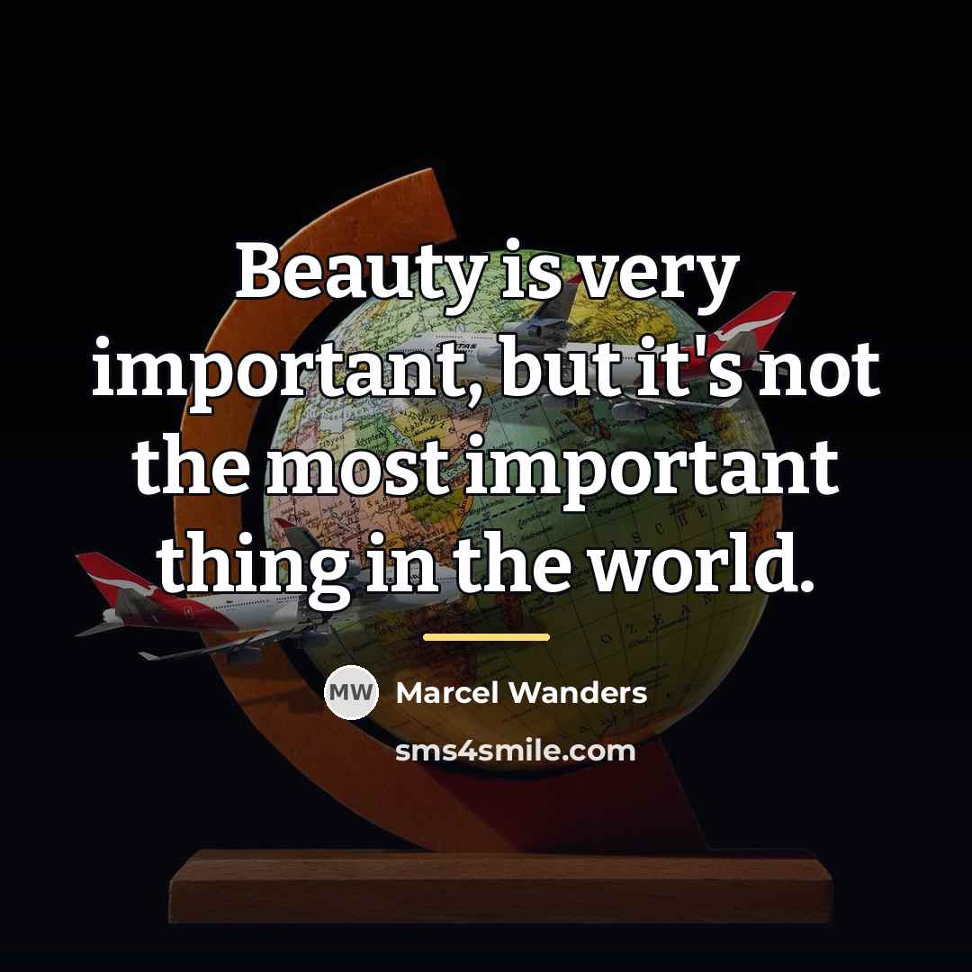 “Beauty is very important, but it's not the most important…” quote by Marcel Wanders