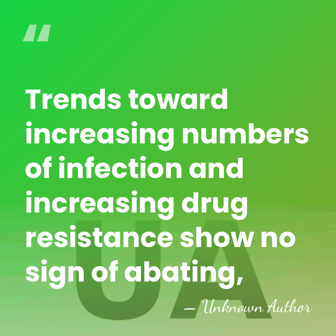 Trends toward increasing numbers of infection and increasing drug resistance show no&hellip; - Unknown Author