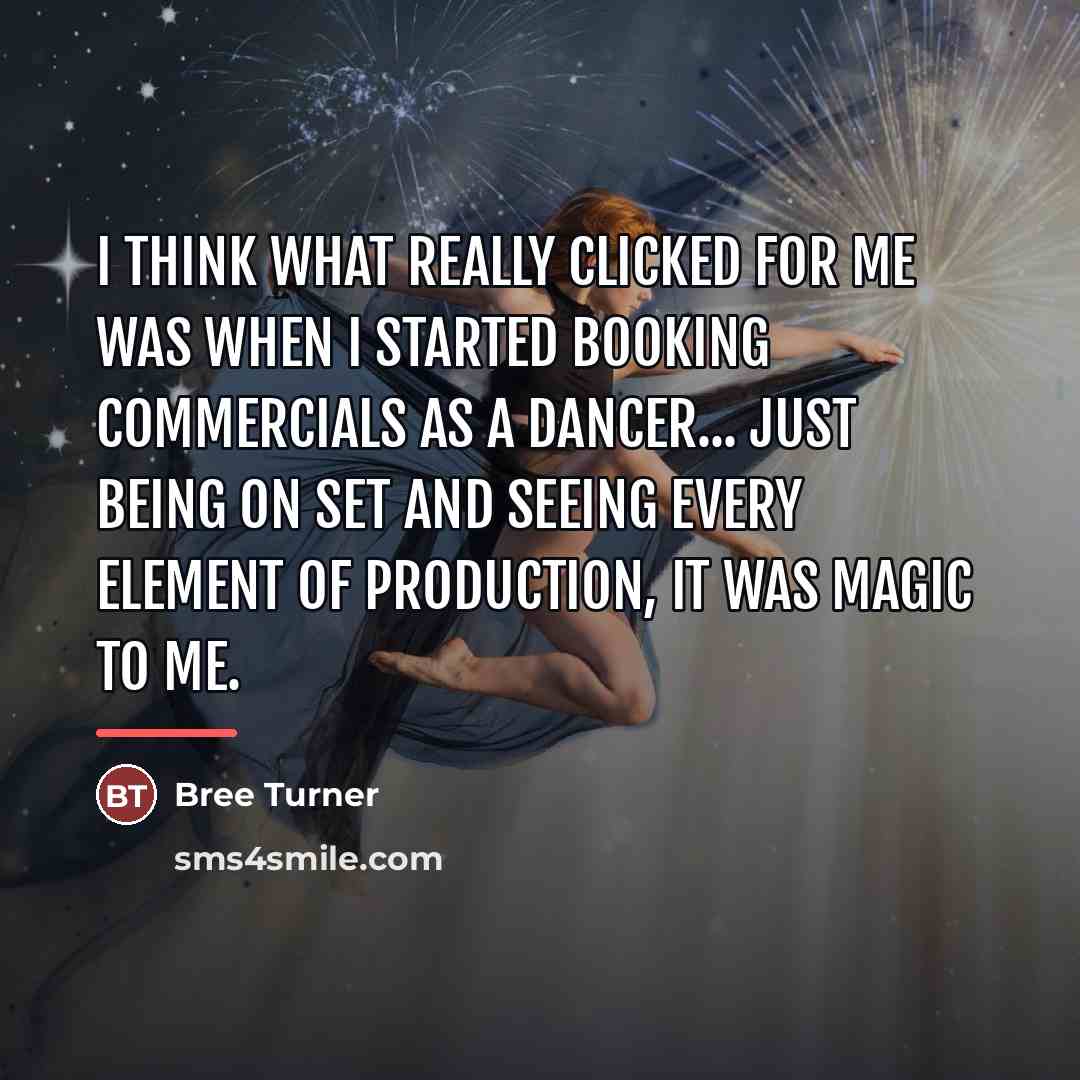 “I think what really clicked for me was when I…” quote by Bree Turner
