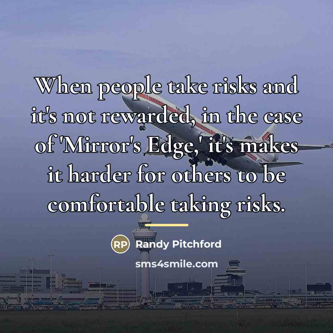 “When people take risks and it's not rewarded, in the…” quote by Randy Pitchford
