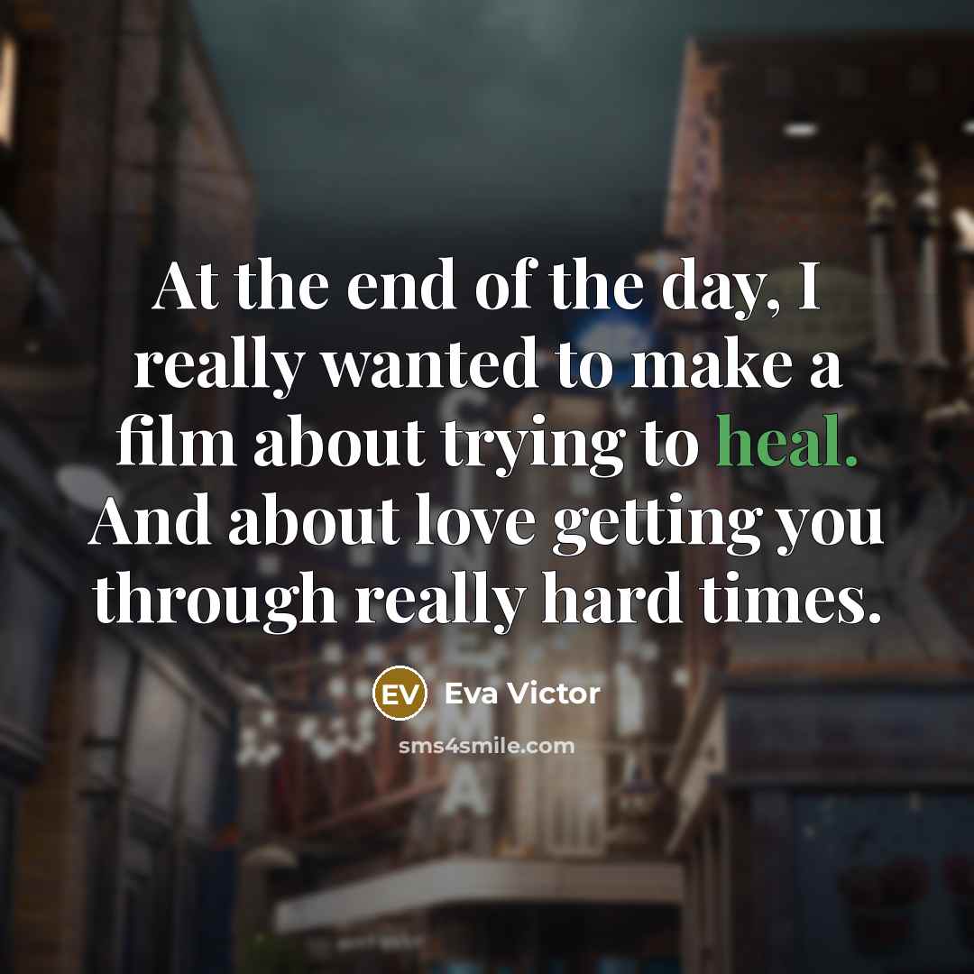 “At the end of the day, I really wanted to…” quote by Eva Victor