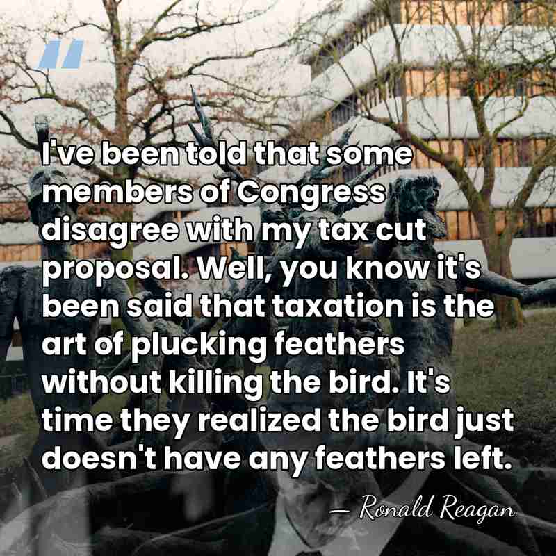 I've been told that some members of Congress disagree with my tax&hellip; - Ronald Reagan