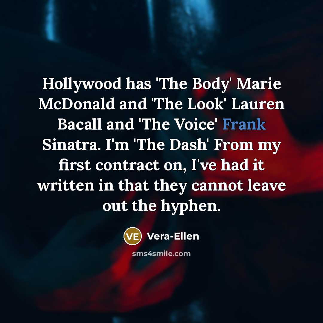 “Hollywood has 'The Body' Marie McDonald and 'The Look' Lauren…” quote by Vera-Ellen