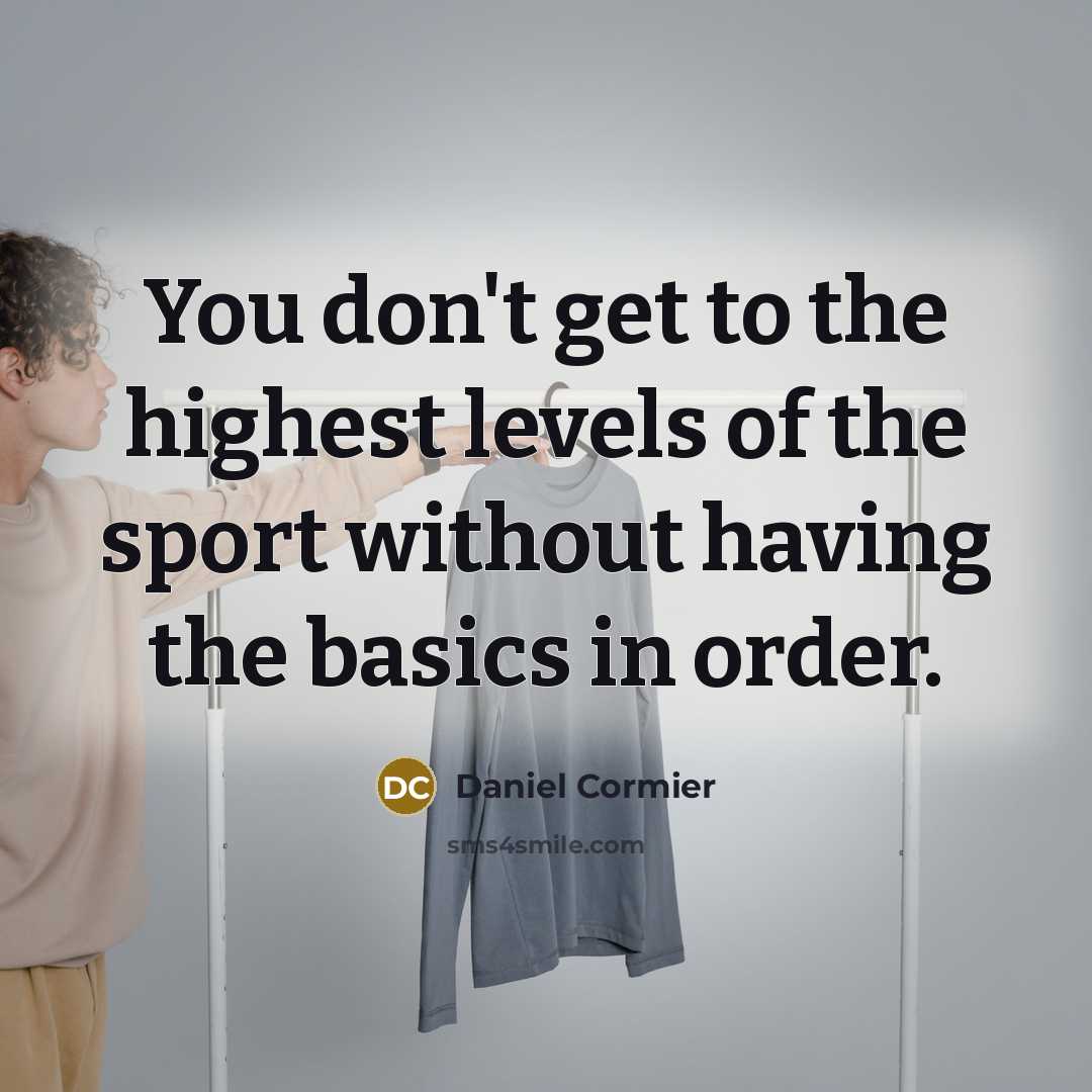 “You don't get to the highest levels of the sport…” quote by Daniel Cormier