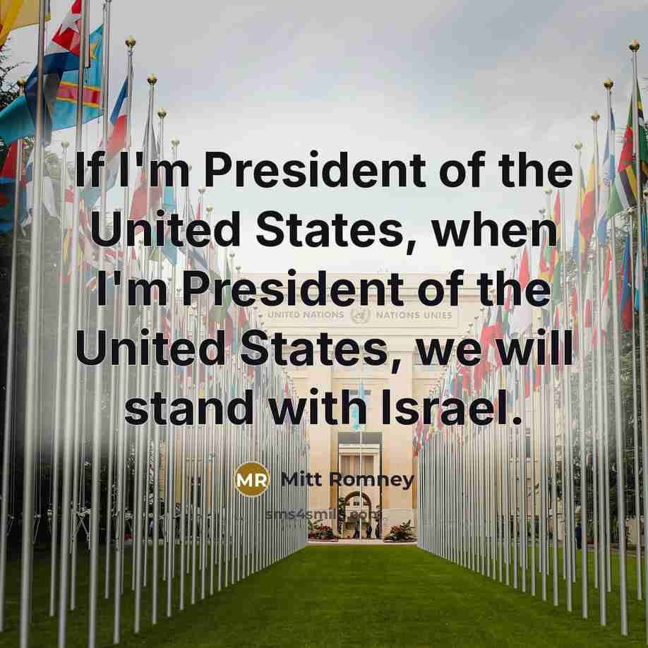 “If I'm President of the United States, when I'm President…” quote by Mitt Romney
