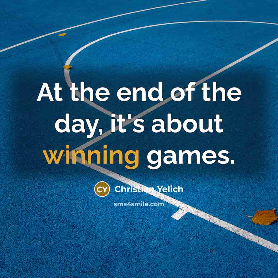 “At the end of the day, it's about winning games.…” quote by Christian Yelich