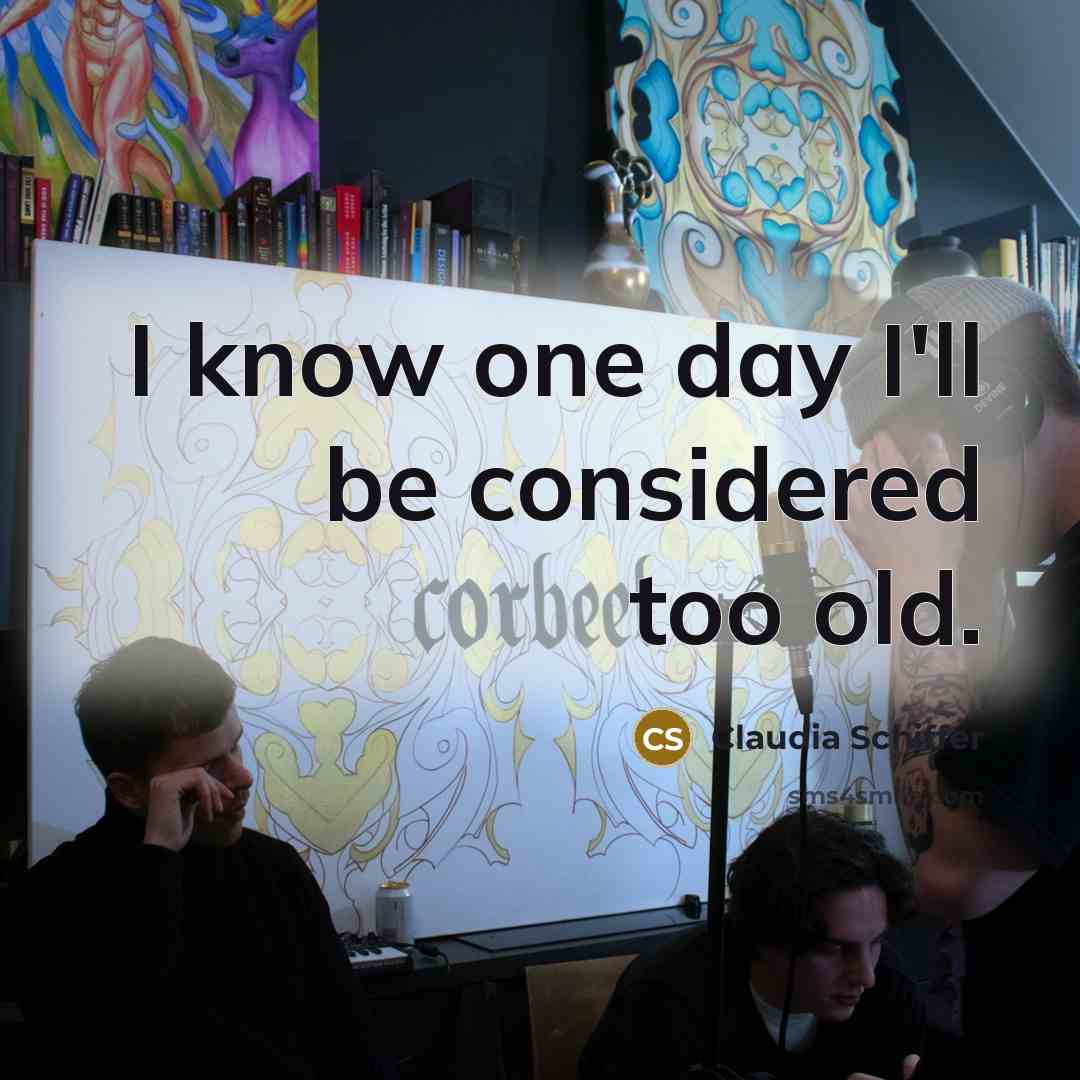“I know one day I'll be considered too old.” quote by Claudia Schiffer
