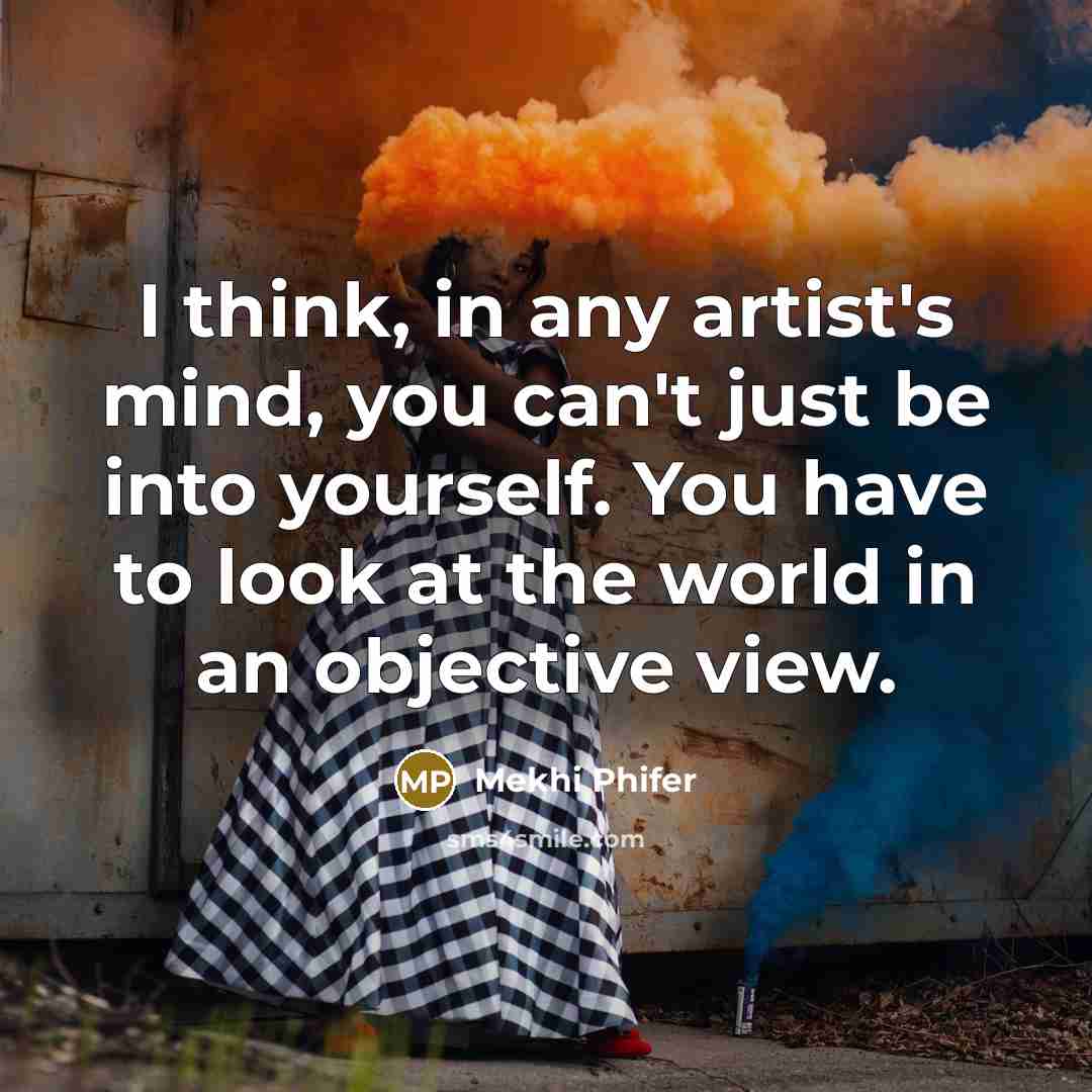 “I think, in any artist's mind, you can't just be…” quote by Mekhi Phifer