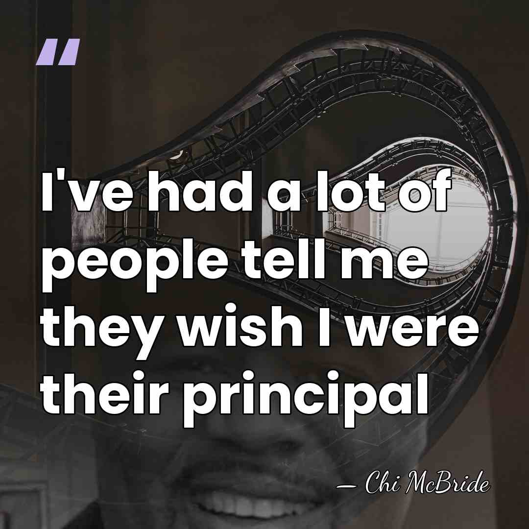 I've had a lot of people tell me they wish I were&hellip; - Chi McBride