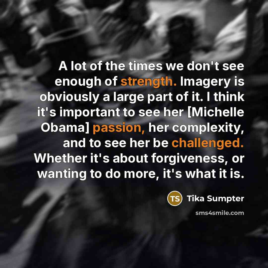 “A lot of the times we don't see enough of…” quote by Tika Sumpter