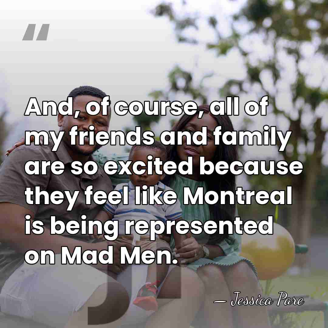 And, of course, all of my friends and family are so excited&hellip; - Jessica Pare