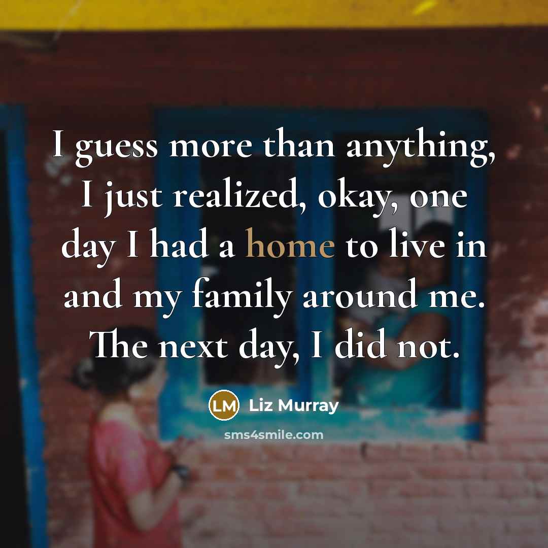 “I guess more than anything, I just realized, okay, one…” quote by Liz Murray