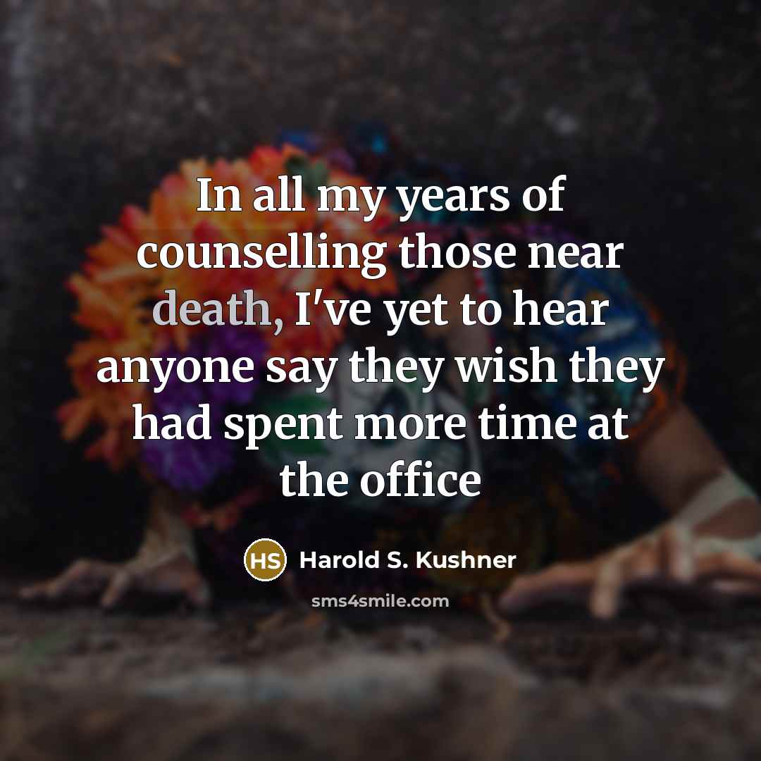 “In all my years of counselling those near death, I've…” quote by Harold S. Kushner