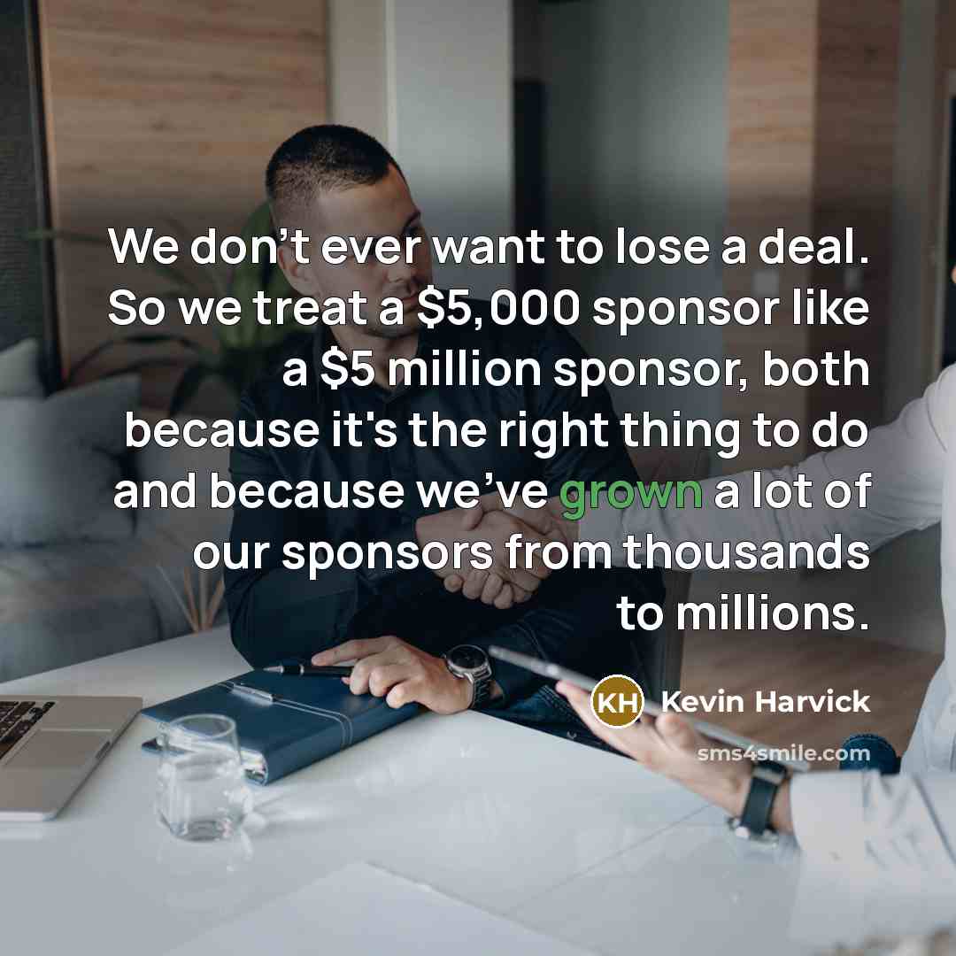 “We don't ever want to lose a deal. So we…” quote by Kevin Harvick