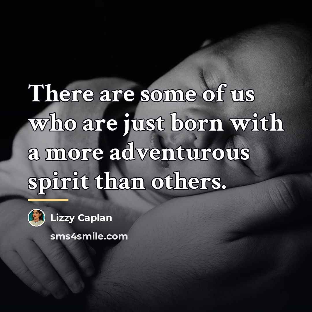 “There are some of us who are just born with…” quote by Lizzy Caplan
