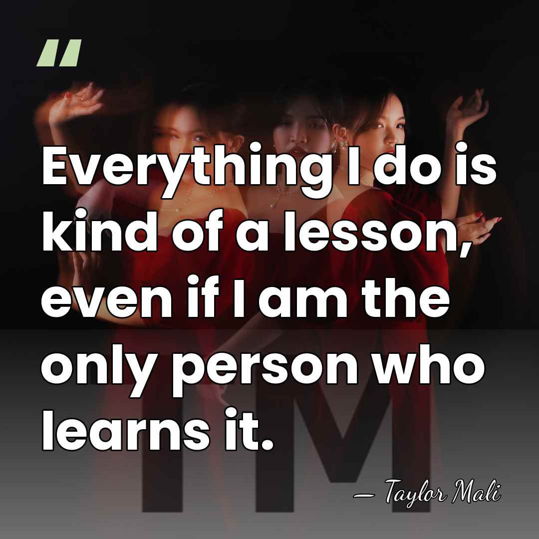 Everything I do is kind of a lesson, even if I am&hellip; - Taylor Mali