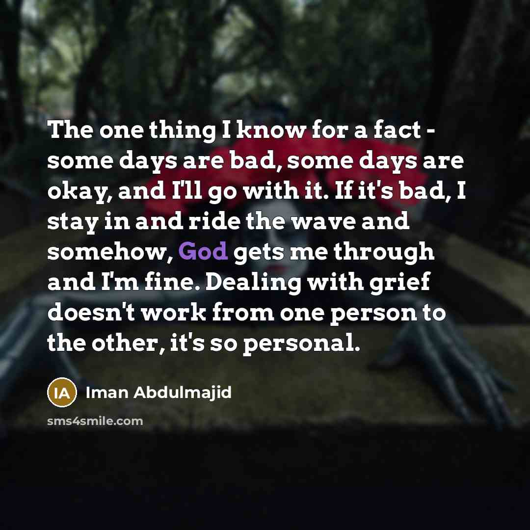 “The one thing I know for a fact - some…” quote by Iman Abdulmajid