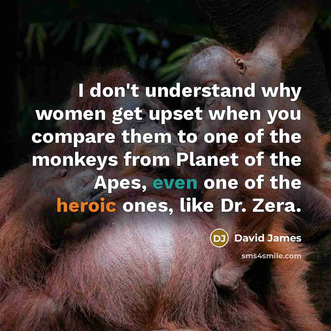 “I don't understand why women get upset when you compare…” quote by David James