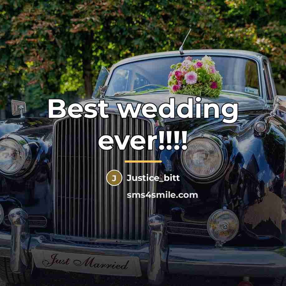 “Best wedding ever!!!!…” quote by Justice_bitt