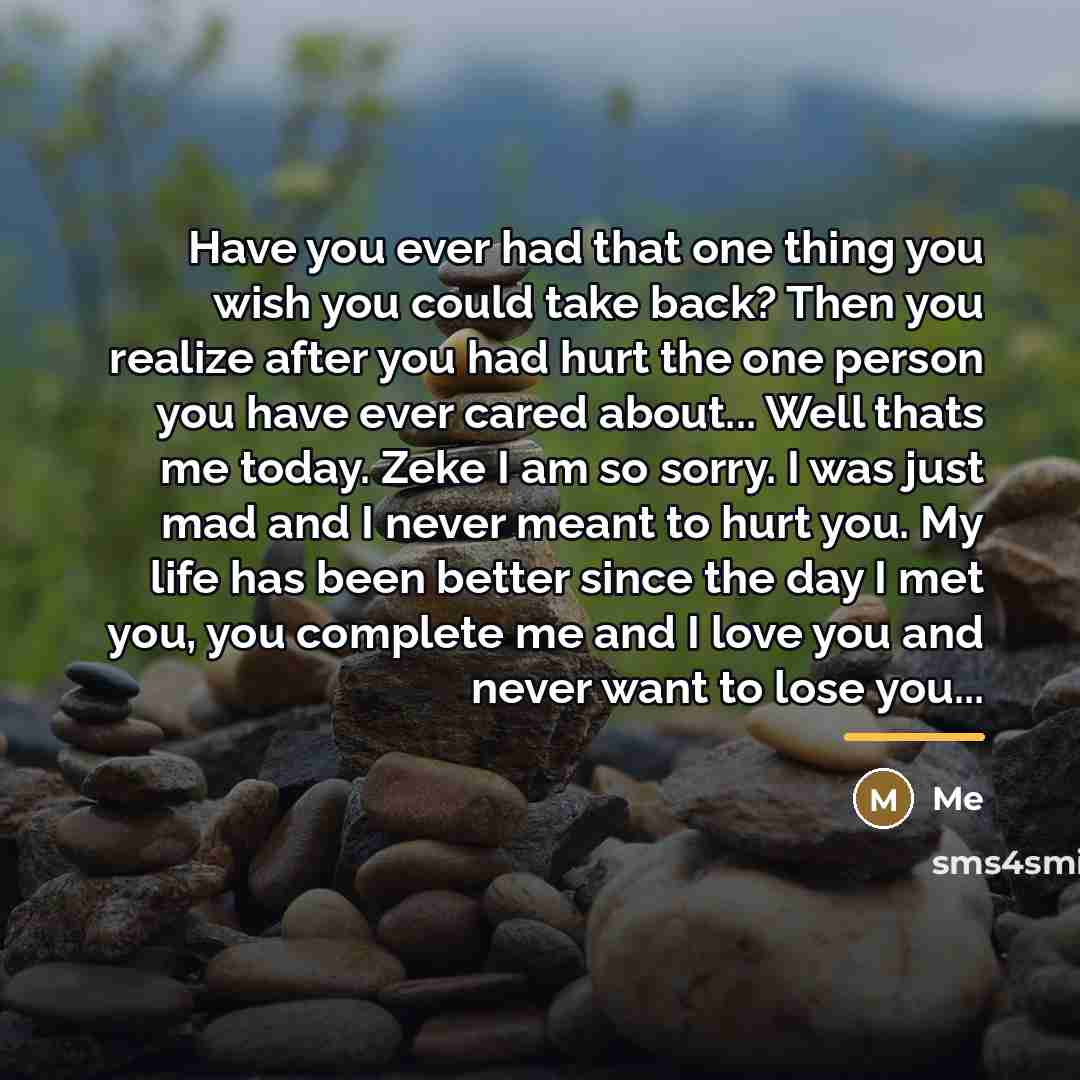 “Have you ever had that one thing you wish you…” quote by Me