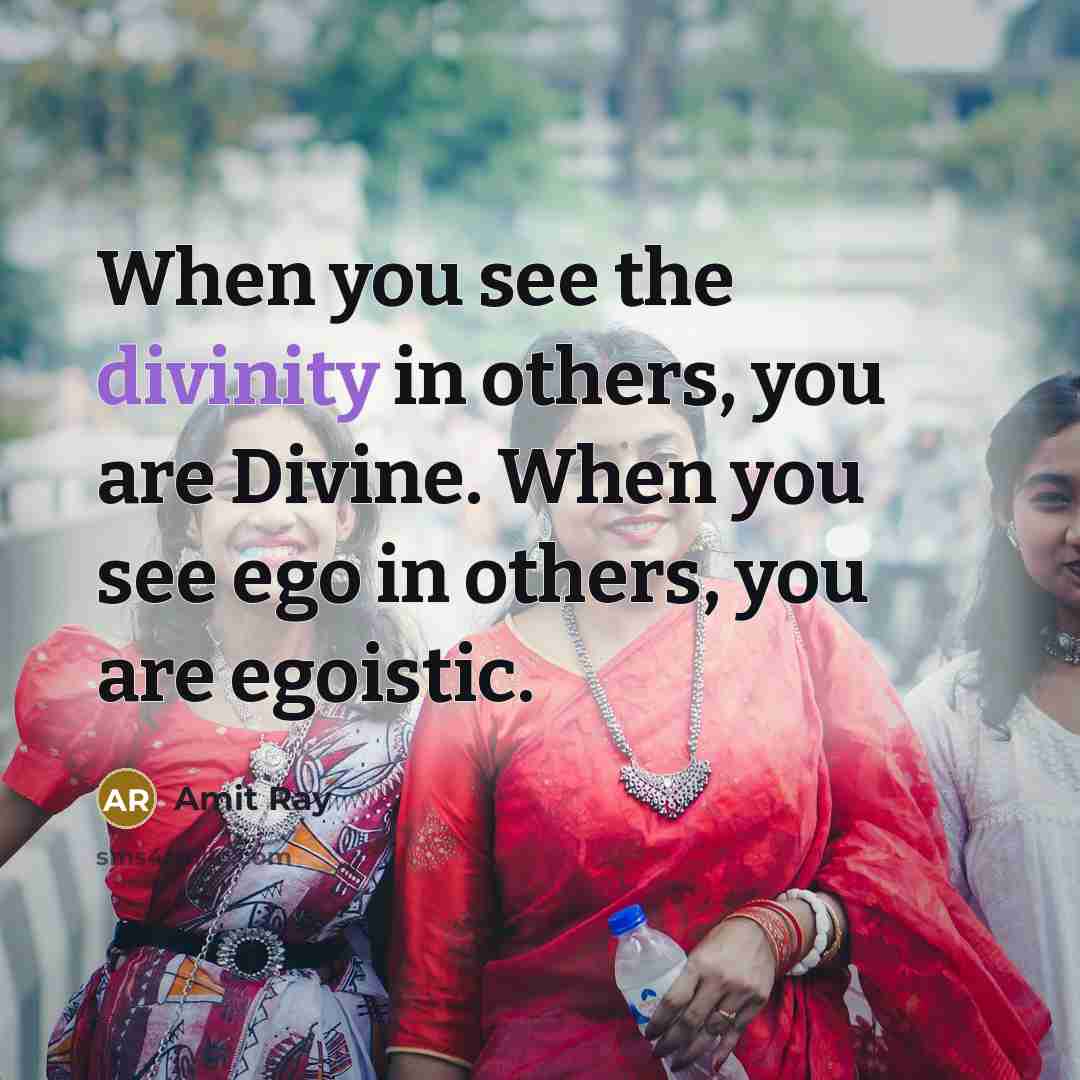 “When you see the divinity in others, you are Divine.…” quote by Amit Ray