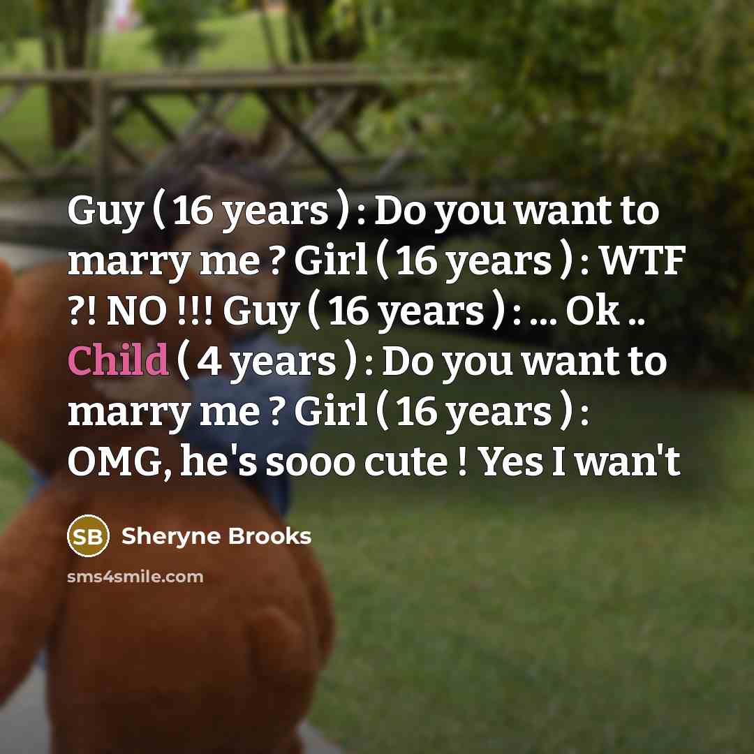 “Guy ( 16 years ) : Do you want to…” quote by Sheryne Brooks