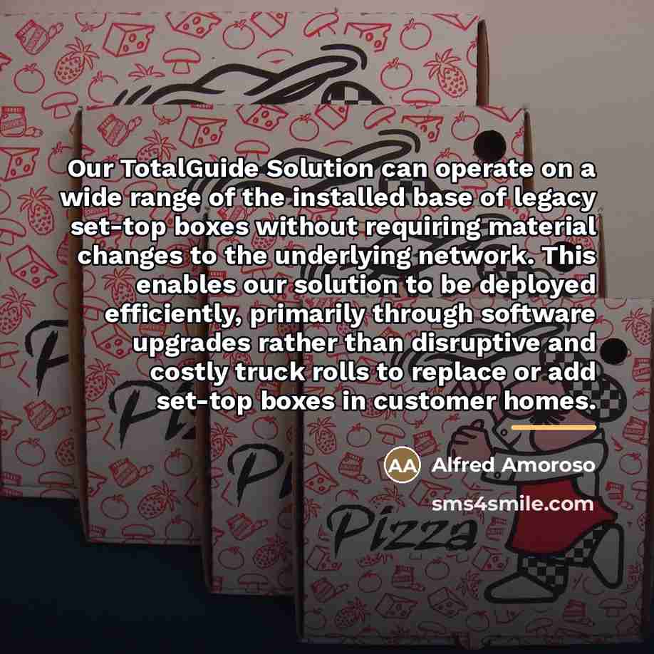 “Our TotalGuide Solution can operate on a wide range of…” quote by Alfred Amoroso