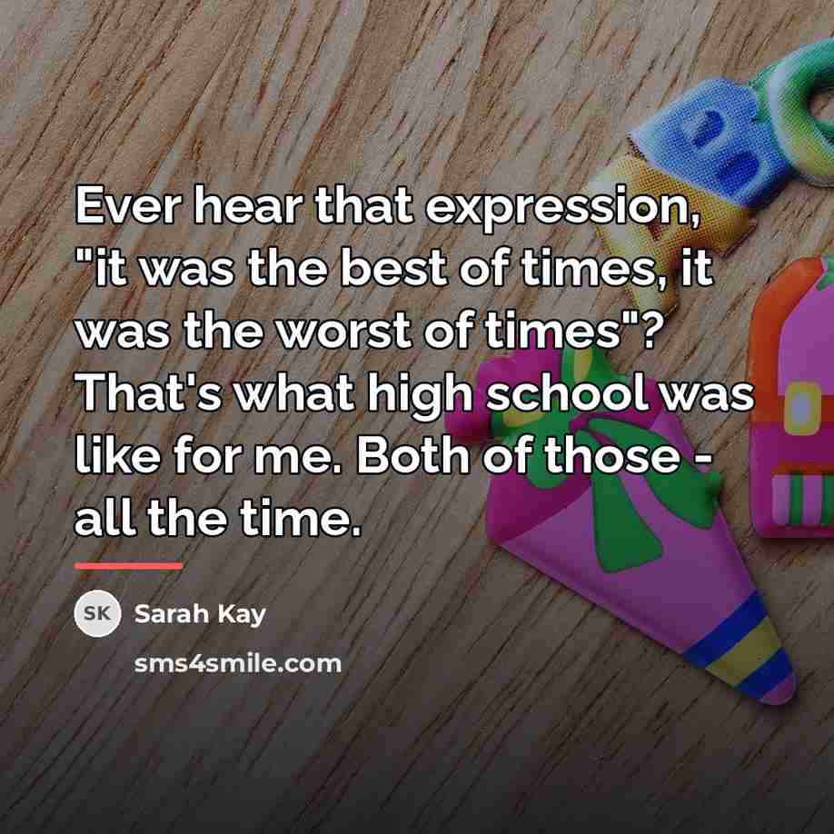 “Ever hear that expression, "it was the best of times,…” quote by Sarah Kay
